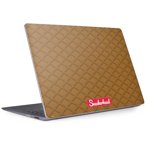 Sneakerhead Gold Pattern Surface Laptop 2 Skin